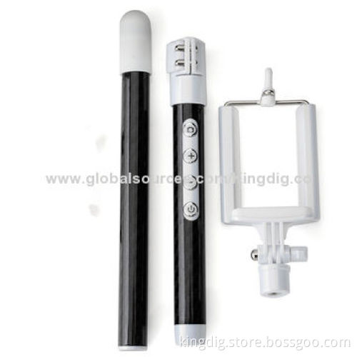 2014 New Wireless Monopod, Made of Carbon Fiber, 120mAh Battery Capacity